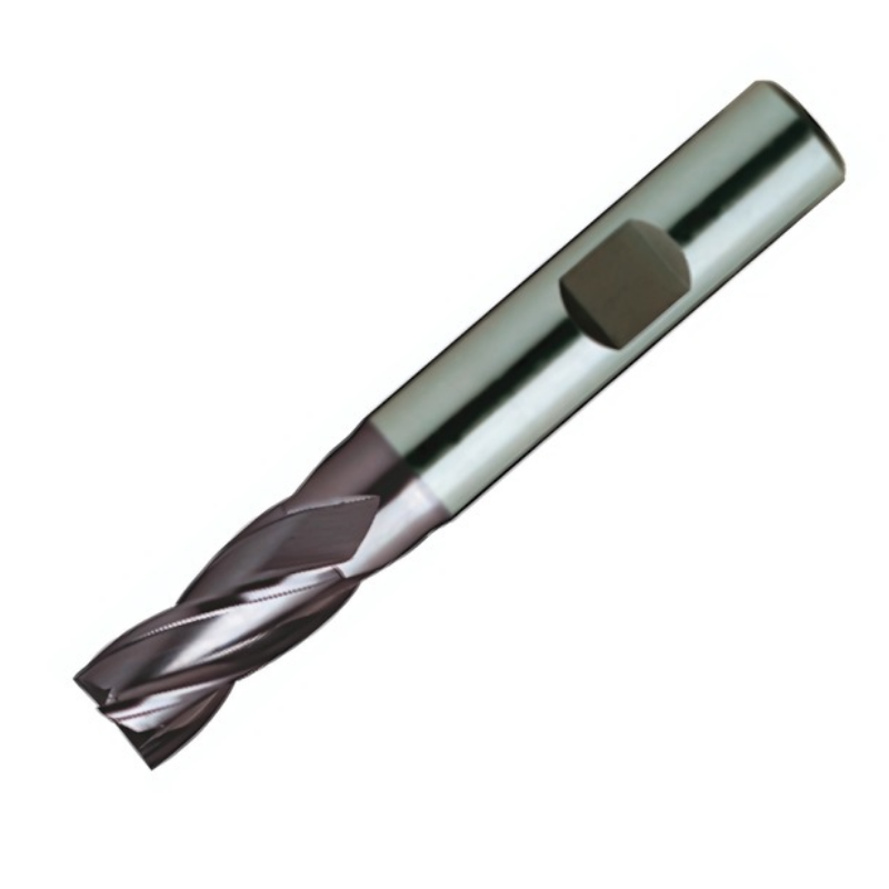 Europa Tools HSS-E End Mill - TiAlN Coated Multi Flute - Short Length - 25mm