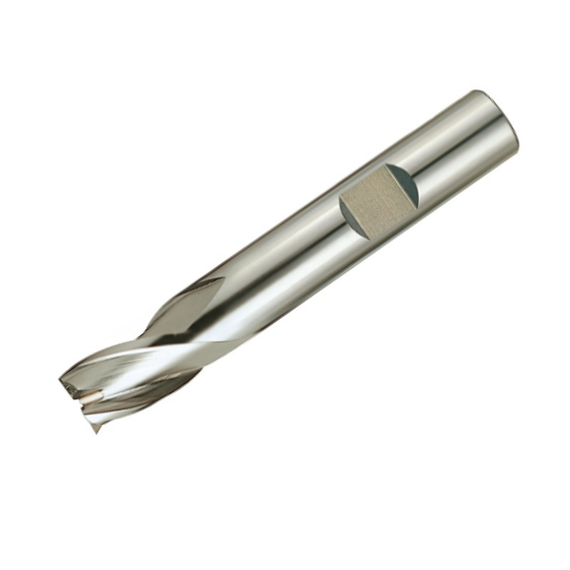 Europa Tools HSS-E End Mill - Uncoated 3 Flute Standard Short Throw Away - 5mm