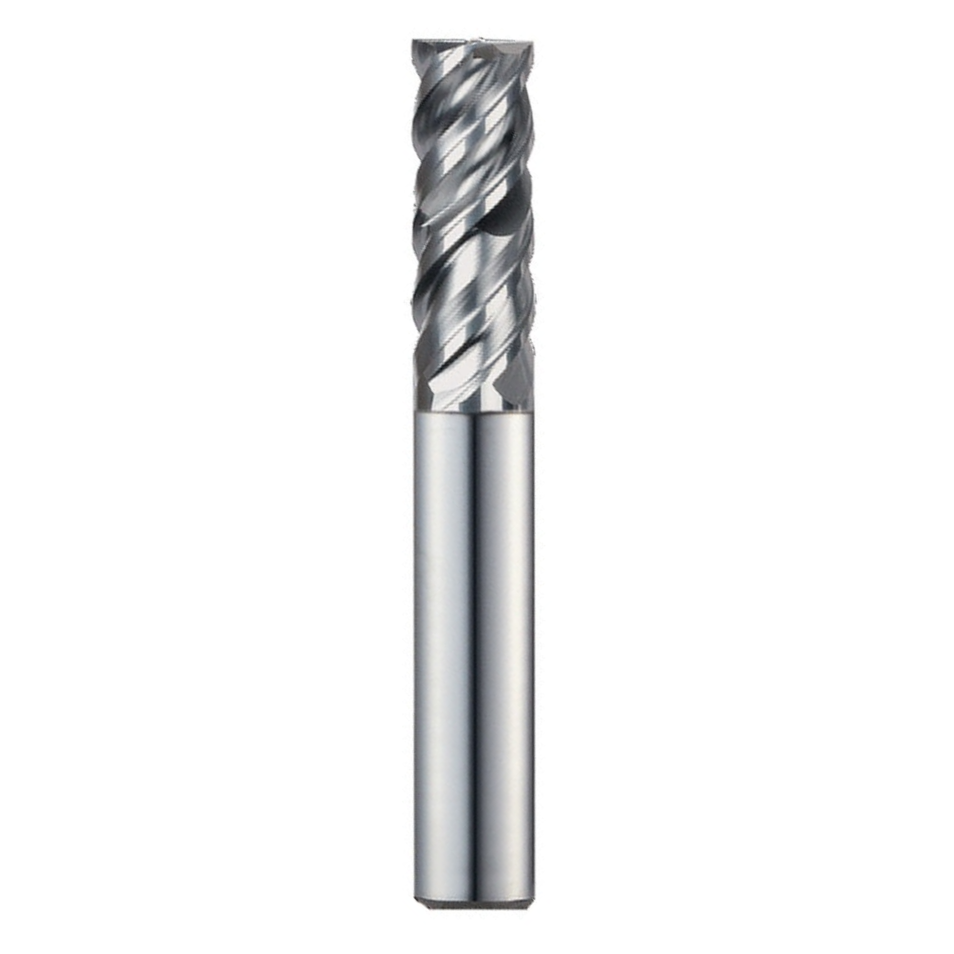 Widin Carbide End Mill For Stainless & Exotics - 4 Flute Double Core - Variable Helix - Square Edge - 8mm