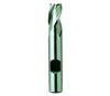Europa Tools HSS-E End Mill - Uncoated 3 Flute Centre Cutting Stub Length - 2mm thumbnail 4