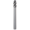 Widin Carbide End Mill For Stainless & Exotics - Ball Nose 4 Flute Variable Helix- 4mm thumbnail 4