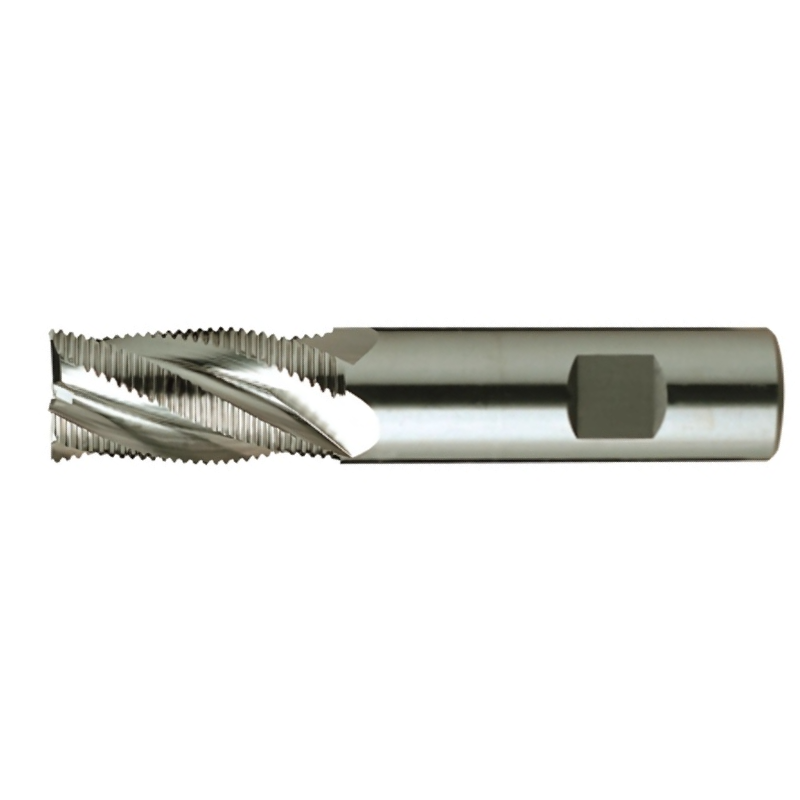 Europa Tools HSS-E Roughing End Mill - Uncoated Multi Flute Fine Pitch - Short Length - 10mm