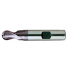 Europa Tools HSS-E End Mill - TiAlN Coated 2 Flute Ball Nose With Flatted Shank - 3mm thumbnail 3