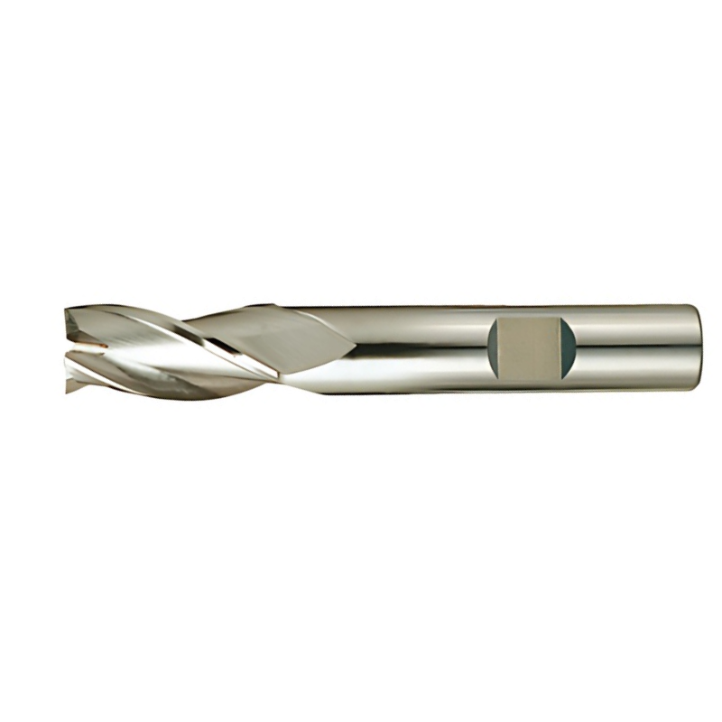 Europa Tools HSS-E End Mill - Uncoated 3 Flute STD Long Series Throw Away - 10mm
