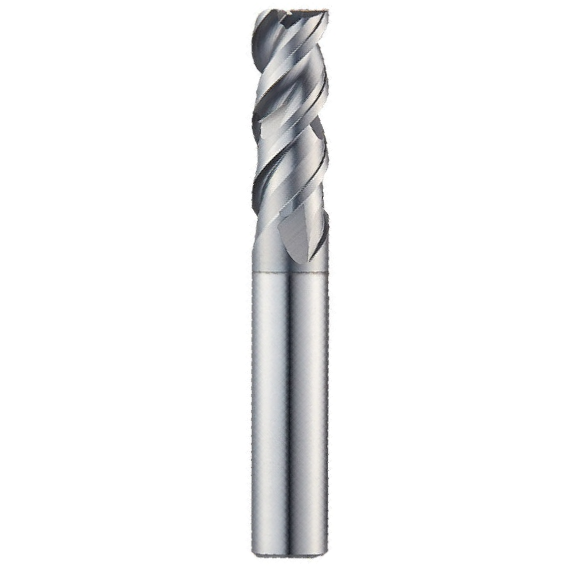 Widin Carbide End Mill For Stainless & Exotics - 3 Flute Double Core - Variable Helix - Square Edge - 6mm