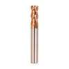 Vortex Carbide End Mill - 4 Flute Square Edge - TiSiN Coated - 1mm x 50mm thumbnail 4