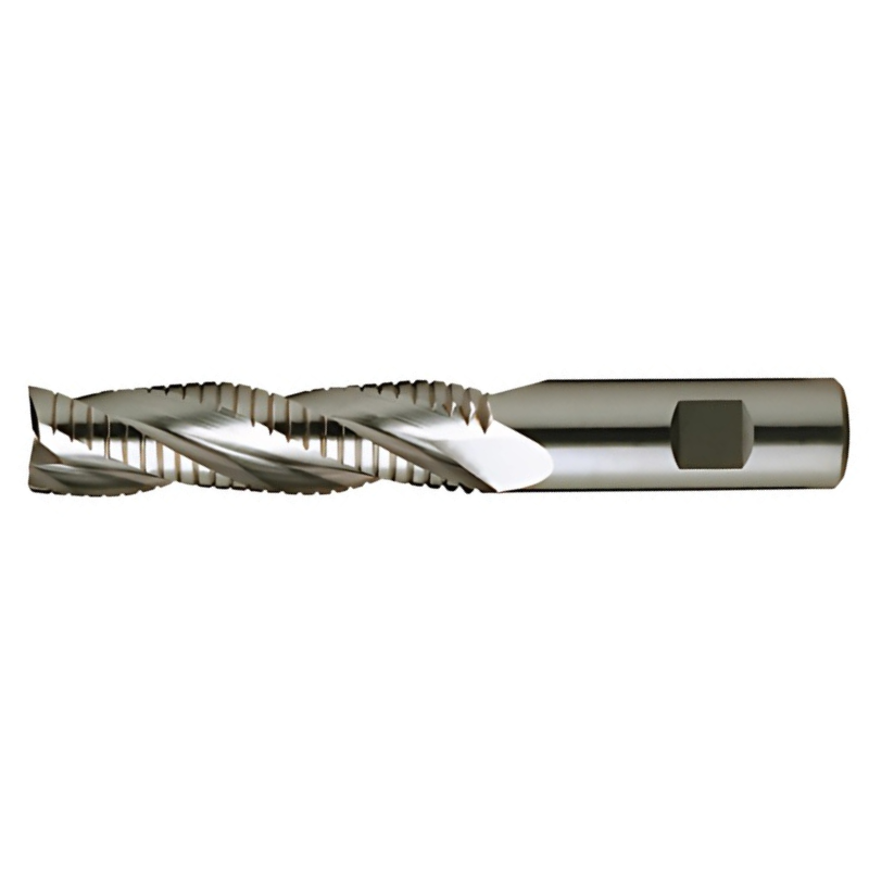 Europa Tools HSS-E Roughing-Finishing EndMill - Uncoated 3 Flute Long Length - 22mm