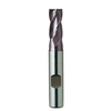 Europa Tools HSS-E End Mill - TiAlN Coated Multi Flute - Short Length - 2mm thumbnail 4
