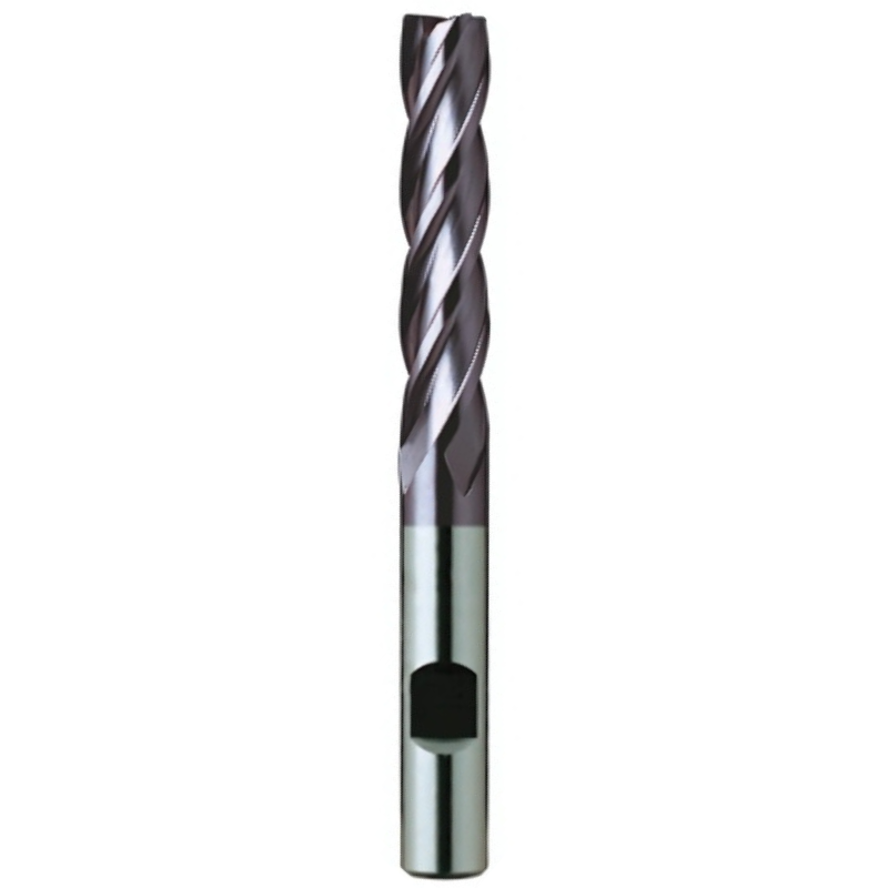Europa Tools HSS-E End Mill - TiAlN Coated Multi Flute - Long Length - 8mm