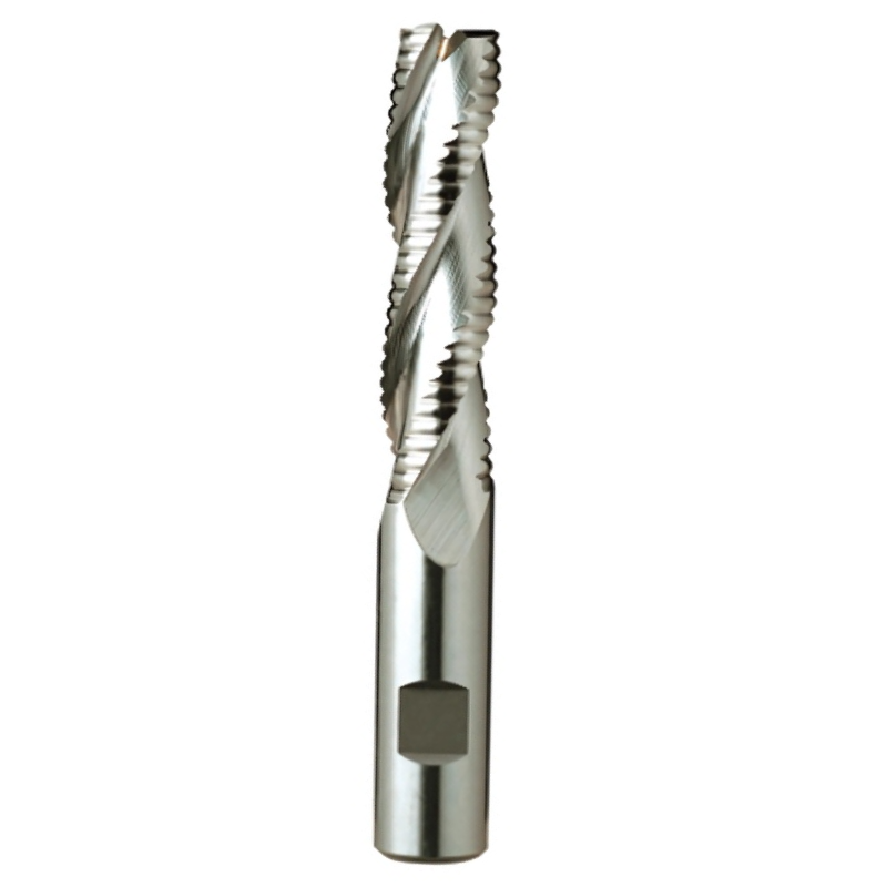 Europa Tools HSS-E Roughing End Mill - Uncoated 3 Flute Coarse Pitch - LongLength - 30mm
