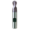 Europa Tools HSS-E End Mill - TiAlN Coated 2 Flute Ball Nose With Flatted Shank - 3mm thumbnail 4