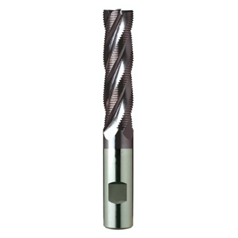 Europa Tools HSS-E Roughing End Mill -TiAlN Coated Multi Flute Fine Pitch - LongLength - 7mm