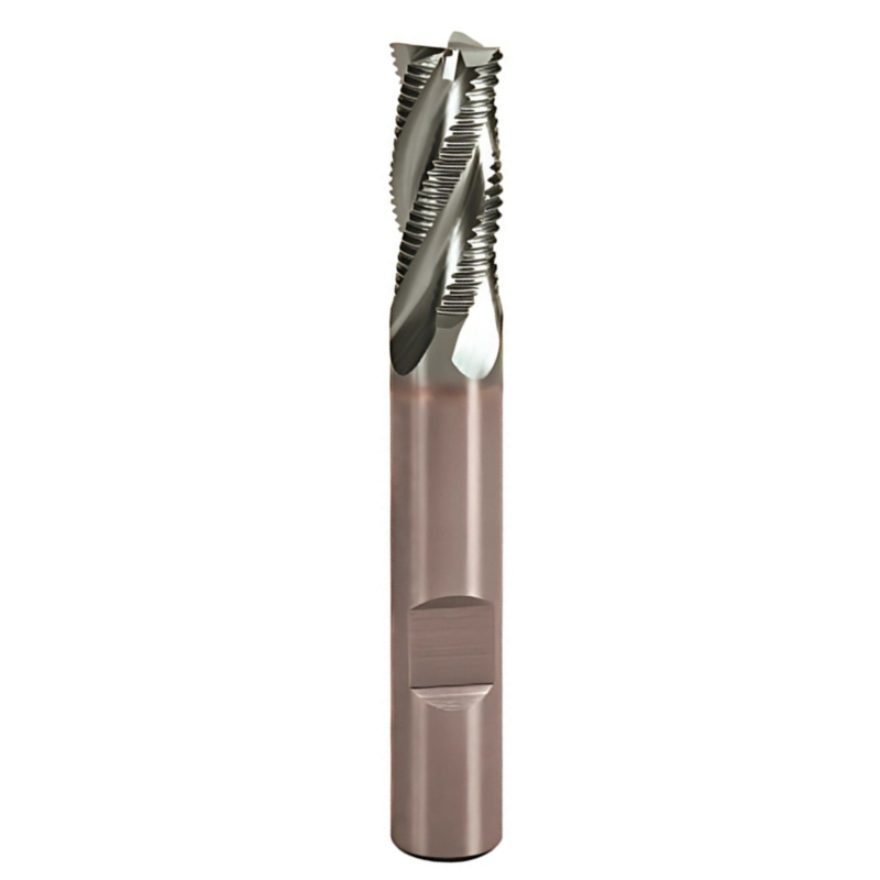 Europa Tools Powder Metal Roughing EndMill - Multi Flute Sabre Rougher - Short Length Fine Pitch - 16mm