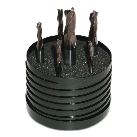 Europa 2 Flute Powder Metal End Mill Sets - 100140SET