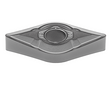 Palbit Carbide Turning Insert - Finishing - Medium - Stainless & Exotics - DNMG150404-MSPHH920