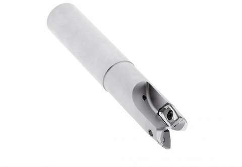 Palbit 90° End Mill (ALUPRO) Milling Cutter Cylindrical Shank Indexable Milling Holder - 20mm Diameter x 150mm Overall Length - 76090 - Radius (4.0-5.0)