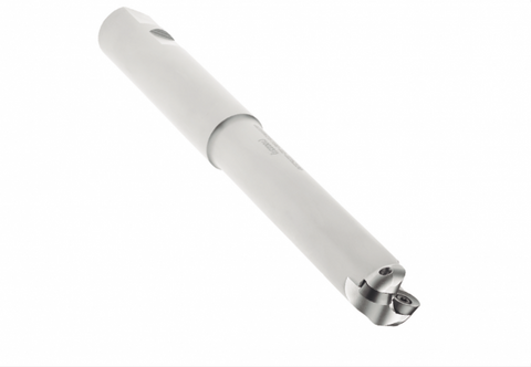 Palbit Button Insert End Mill Milling Cutter Weldon Shank Indexable Milling Holder - 25mm Diameter x 220mm Overall Length - 24590/25090/25190