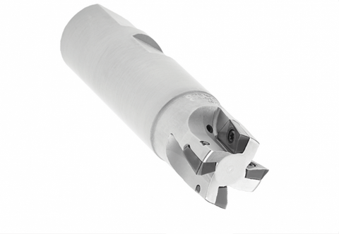 Palbit 90° End Mill Milling Cutter Weldon Shank Indexable Milling Holder - 25mm Diameter x 95mm Overall Length - Line Pro 20190