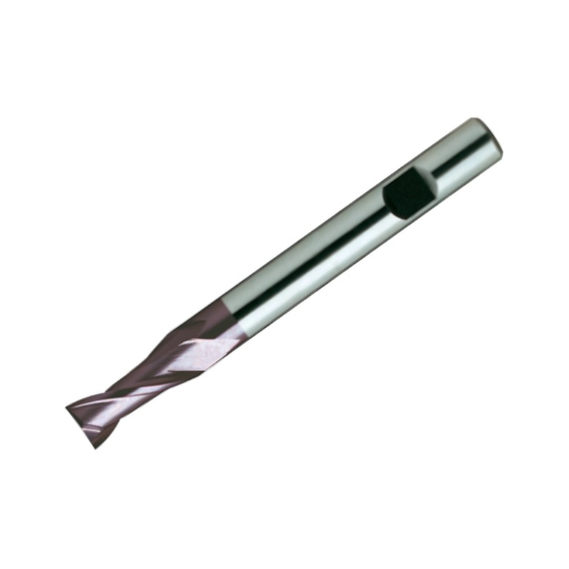 Europa Tools HSS-E Slot Drill - TiAlN Coated 2 Flute Extra Long Length - 8mm
