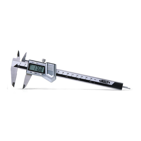 0-150mm / 0-6" Zinc Alloy Heavy Duty Digital Caliper Without Thumb Roller - 1114 Series (Insize)