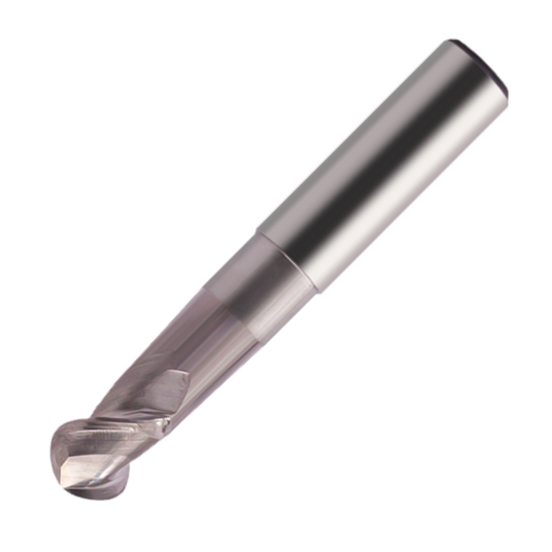 Europa Tools Carbide End Mill 2 Flute - Ball Nose - For Aluminium - ALU XP - 10mm