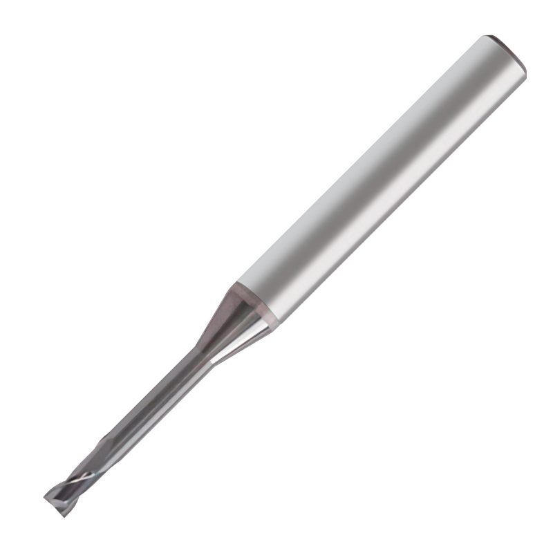 Europa Tools Carbide End Mill 2 Flute Square Edge - Extended Neck - Pulsar DMX - 2mm x 20mm