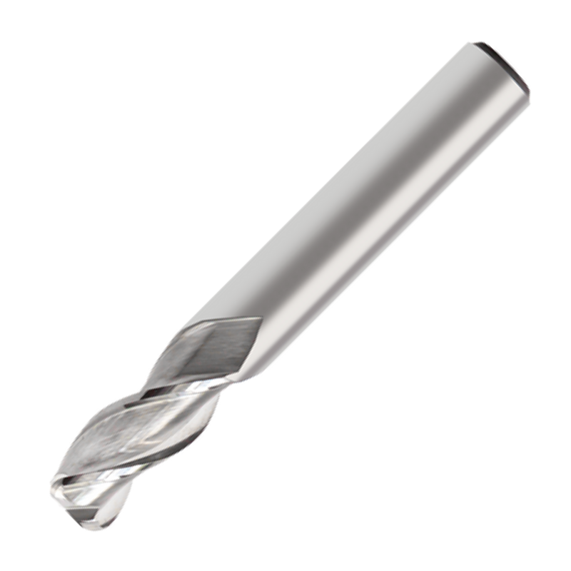 Europa Tools Carbide End Mill 3 Flute - Corner Radius For For Aluminium - Standard Length Mastermill AL-HPC - 20mm x R2