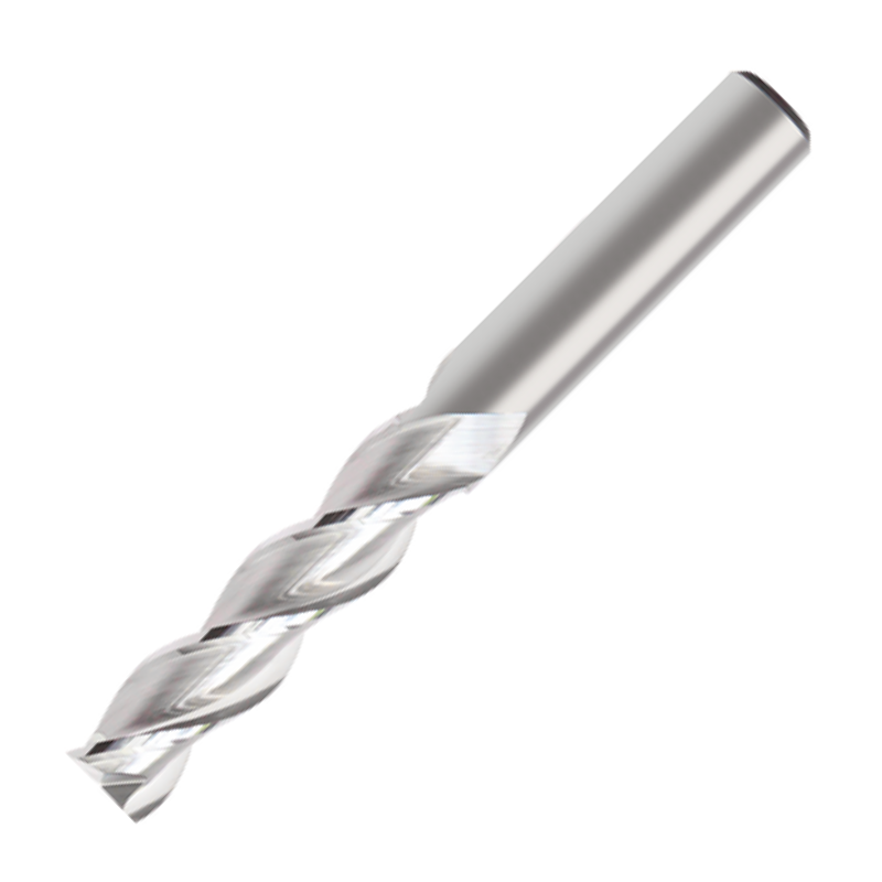 Europa Tools Carbide End Mill 3 Flute - Square Edge For For Aluminium - Long Length Mastermill AL-HPC - 12mm