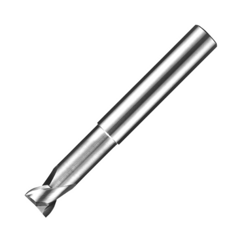 ITC Carbide End Mill Square Edge 2001 - 2 Flute 40° Helix With Facet Relief & Wiper Flats - Non-Ferrous - 6mm