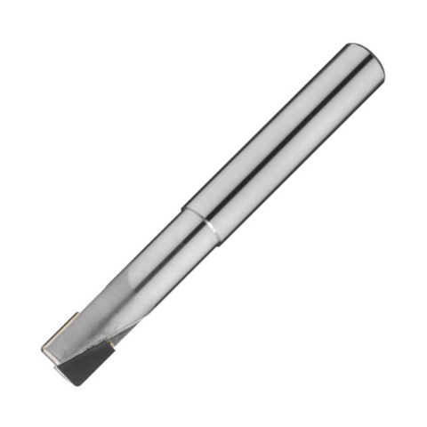 ITC Carbide End Mill Corner Radius 2111 - 2 Flute PCD Tipped With Facet Relief & Radius - Composites - 10mm x R3