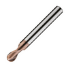 ITC Carbide End Mill Ball Nose 2162 - 2 Flute 30° Helix With Facet Relief & Coating - Steels & Exotics - 1mm thumbnail 1
