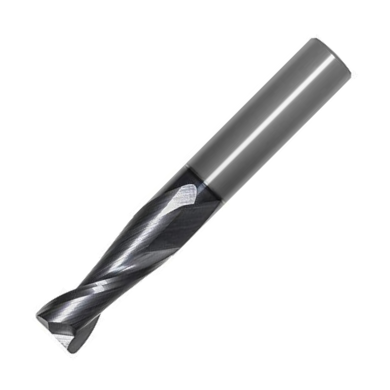 OSG Carbide 2 Flute End Mill Corner Radius TiAlN Coated - Regular Length Centre Cutting For General Applications - 8mm x R0.5