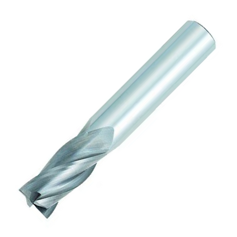 OSG Carbide 4 Flute End Mill Square - Regular Length Centre Cutting For General Applications - 25mm