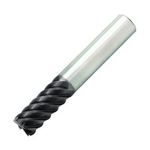 OSG Carbide Rocket End Mill Square Edge - Regular Length For General Applications - 4mm