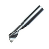 OSG Carbide Single Flute End Mill Centre Cutting - Short Length - For Plastics & Aluminium - 3mm thumbnail 1