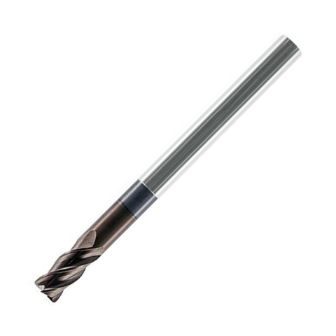 OSG Carbide 4 Flute End Mill Corner Radius TiSlN Coated - Long Length For Exotic Materials - 10mm x R1