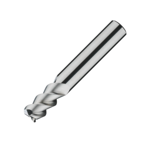 ITC Carbide End Mill Corner Radius 3041 - 3 Flute 55° Helix With Trace Of Land & Radius - Non-Ferrous - 3mm x R0.25