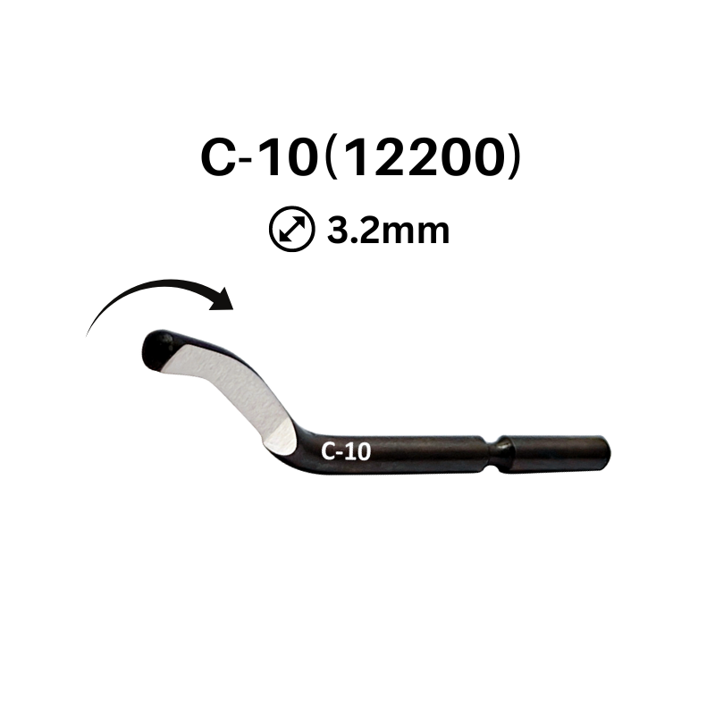 Cp Gratex C10 Deburring Blades - HSS - 3.2mm