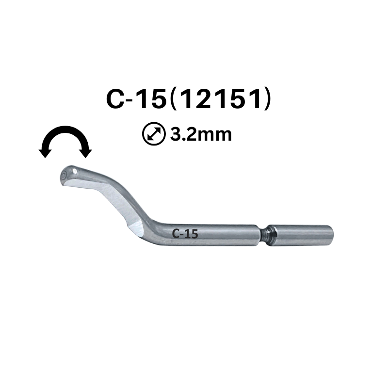 Cp Gratex C15 Deburring Blades - HSS - 3.2mm