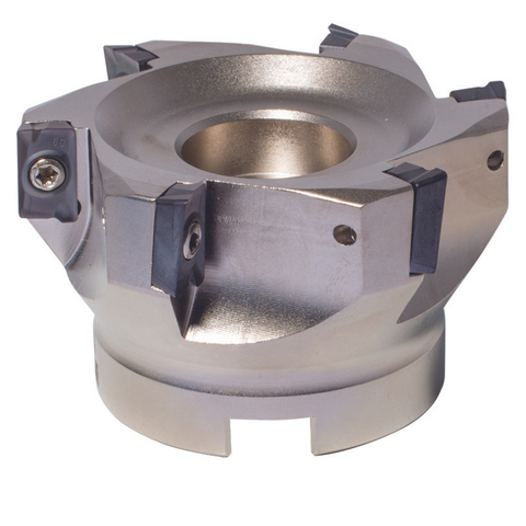 Vortex Face mill - 4 Flute Indexable Milling System - APKT 1604 - 63mm Diameter