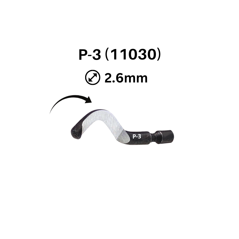 Cp Gratex P3 Deburring Blade - HSS - 2.6mm