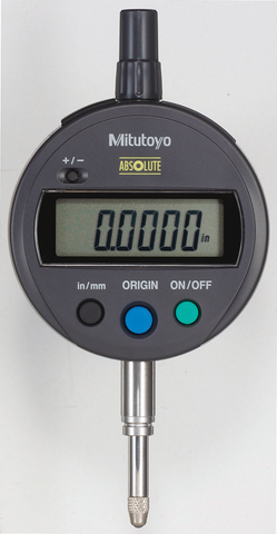 Mitutoyo Digital Indicator ID-C Inch/Metric, 0,5", 0,0005", Lug Back