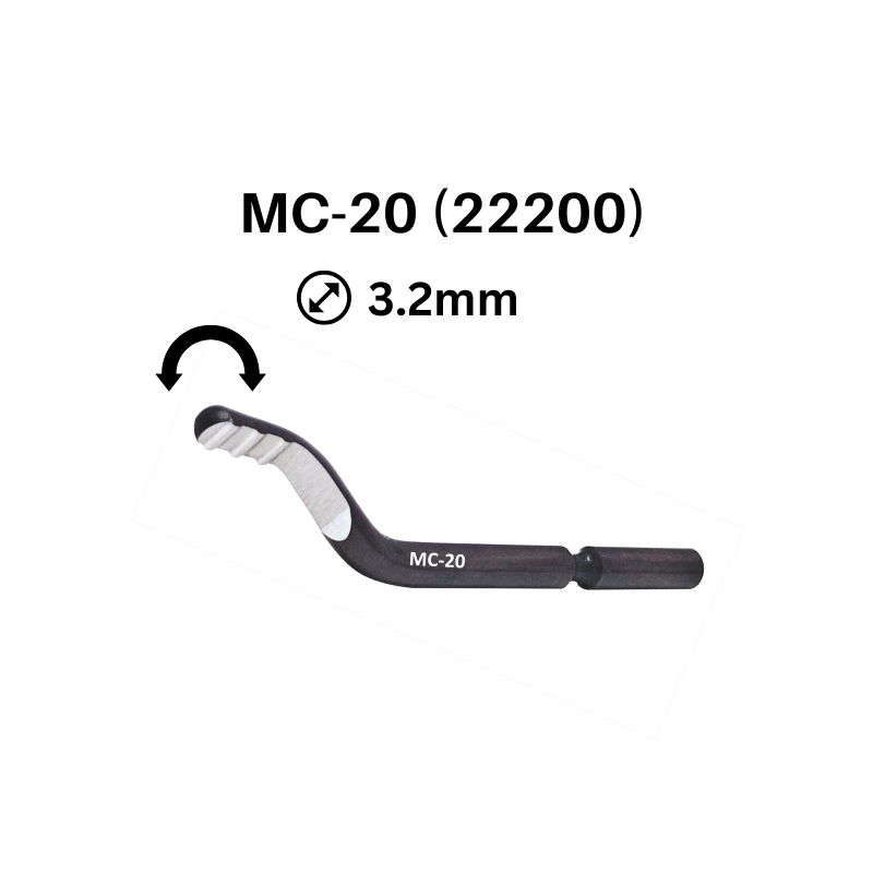 CP Gratex Multi Cutting Edge Deburring Blades - HSS - 3.2mm - MC-20