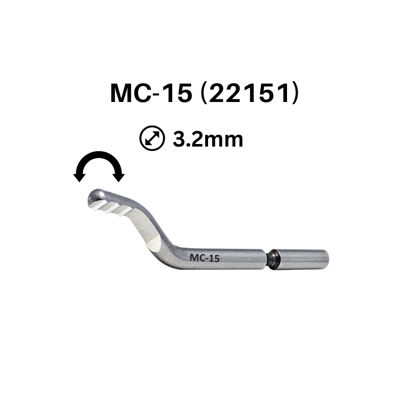 CP Gratex Multi Cutting Edge Deburring Blades - HSS - 3.2mm - MC-15