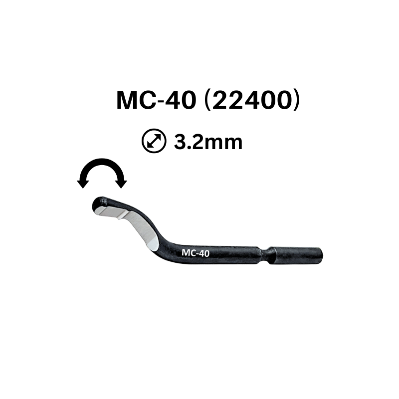 CP Gratex Multi Cutting Edge Deburring Blades - HSS - 3.2mm - MC-40