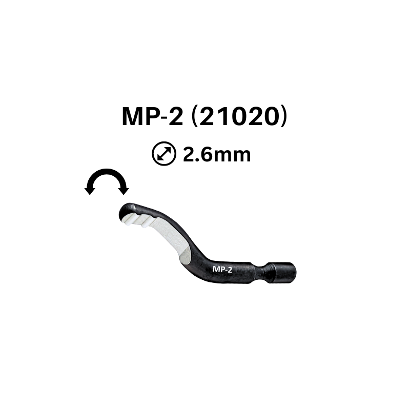 CP Gratex Multi Cutting Edge Deburring Blades - HSS - 2.6mm - MP-2