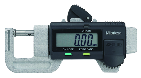 Mitutoyo ABS AOS Thickness Gauge, Quick Mini 0-0,5", Inch/Metric