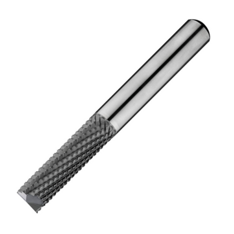 ITC Carbide End Mill Square Edge 9001-E - Multi-Flute With End Mill End Cut Coated - Composites - 3mm