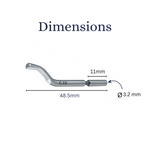 Cp Gratex C15 Deburring Blades - HSS - 3.2mm
