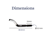 Cp Gratex C20 Deburring Blades - HSS - 3.2mm